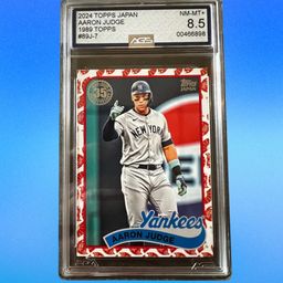 Aaron Judge 204 Topps Japan Koi Fish Border AGS 8.5