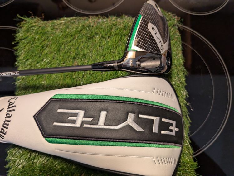 Callaway 2025 Elyte Triple Diamond 9.0 Driver Tensei 1K Black 65 Stiff w HC Mint