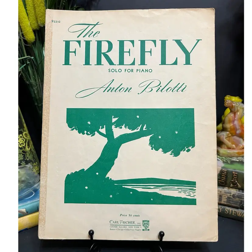 MARKDOWN! The Firefly Solo for Piano Sheet Music Anton Bilotti 1941