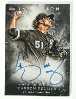 2018 Topps Inception RES-CFU Carson Fulmer Auto 247/299 Chicago White Sox Autograph