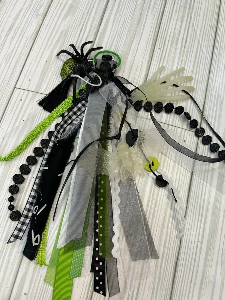 Halloween Junk Journal With Dangle