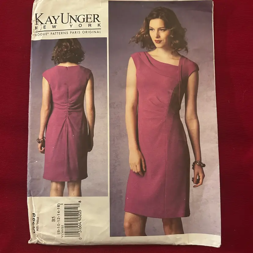 Kay Unger NY Vogue Pattern V1369 Uncut FF