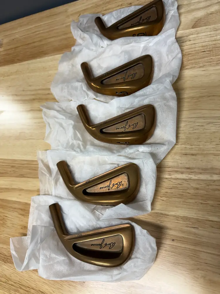 Very Rare !!! Brand New Old Stock Bobby Jones Edition Callaway Edge BeCu Iron Heads 2-PW!!