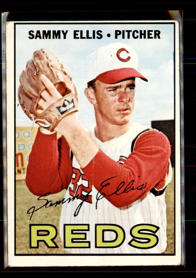 Sammy Ellis 1967 Topps #176 - (144) - Cincinnati Reds