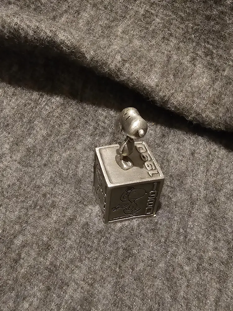 Peanuts Five Decades of Snoopy Hallmark Keepsake Collection Pewter Figurine