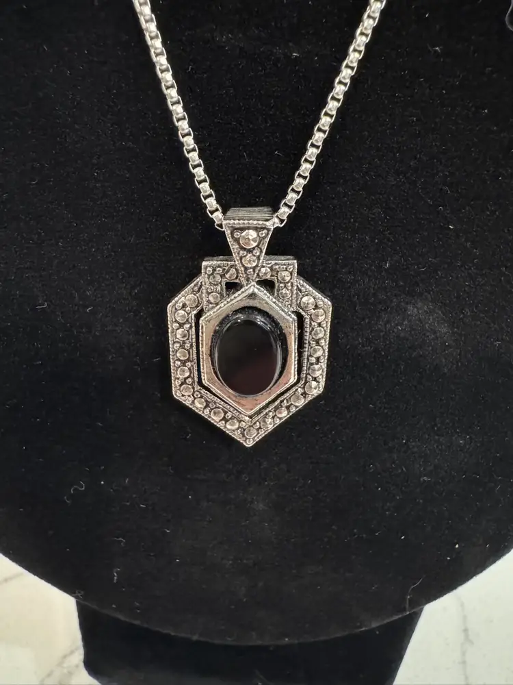 Vintage Pendant And Earrings