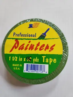 (2) Roll of Professional Painters Tape 1 1/ 2" x 45 yards Made In the USA Free Shipping