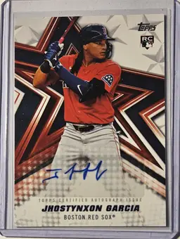 2026 Topps Series 1 Jhostynxon Garcia Baseball Stars Auto