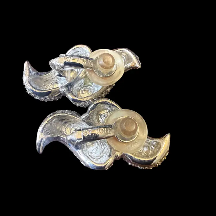 St Jonn Clip On Earrings