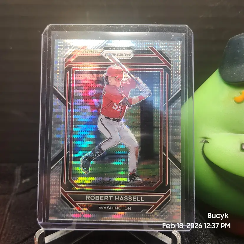 2023 Panini PRIZM Disco - Robert Hassell Washington Nationals