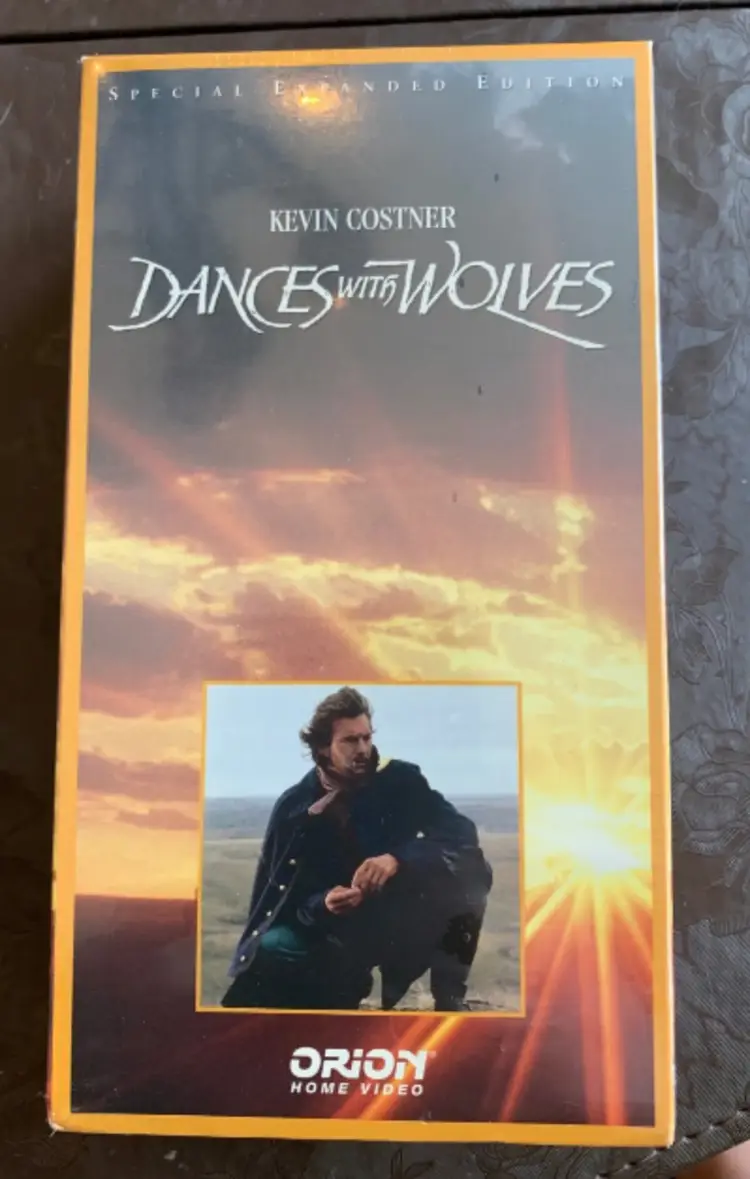 Dances With Wolves Special Expanded Edition SEALED VHS
