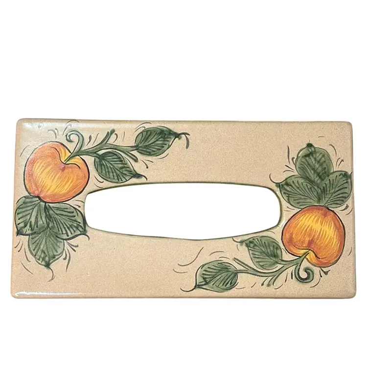 Tonala Mexican Pottery Tissue Cover Holder