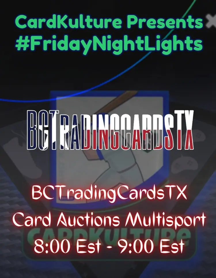 Friday Night #BiddingWars - BCTradingCardsTX
