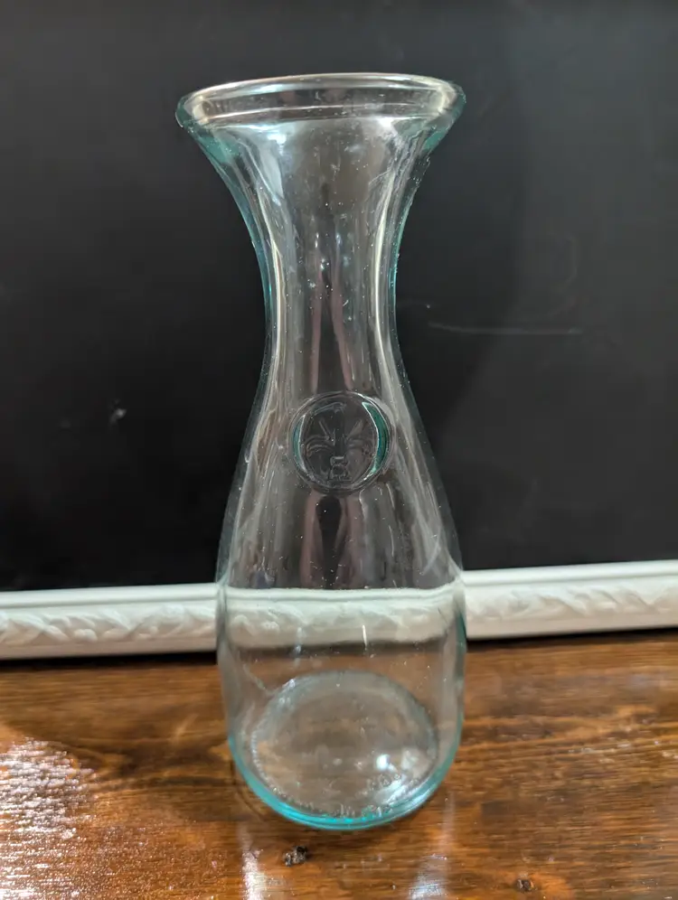 Clear Glass Made in Italy Carafe