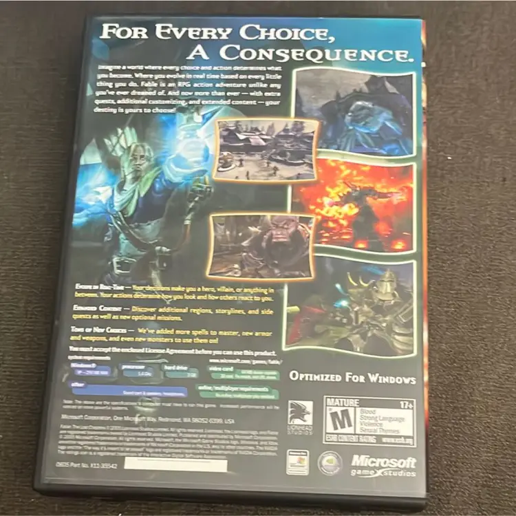 Microsoft Fable The Lost Chapters for PC