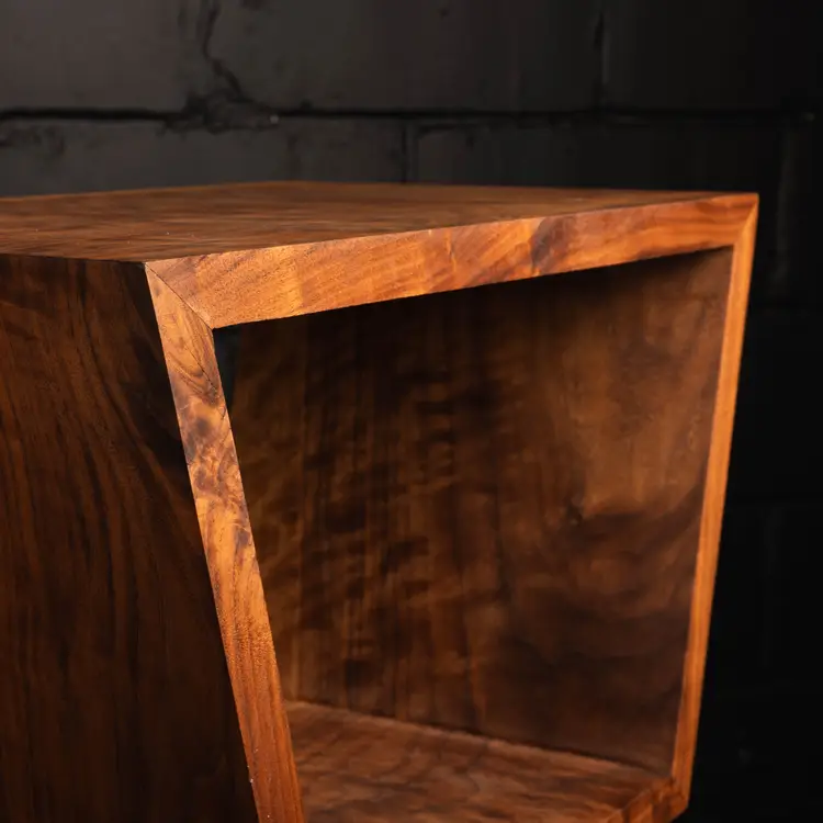 Trapezoid End Table