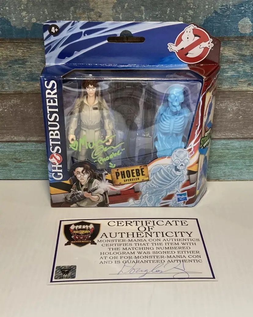 GHOSTBUSTERS Autograph Mckenna Grace Phoebe Spengler Frozen Empire Toy New 2024