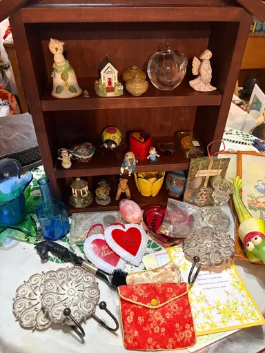 $3 Choice Sale, new littles to show. Glass, marbles, pottery & more