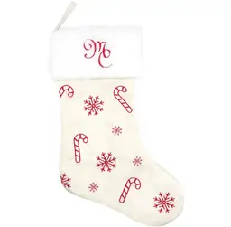 Official Mariah Carey Christmas Satin Embroidered Stocking