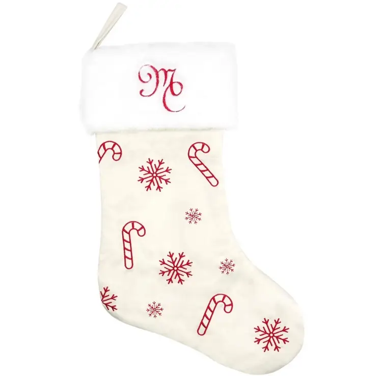 Official Mariah Carey Christmas Satin Embroidered Stocking