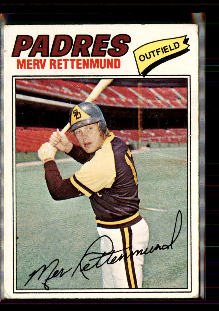 Merv Rettenmund 1977 Topps #659 - (144) - San Diego Padres
