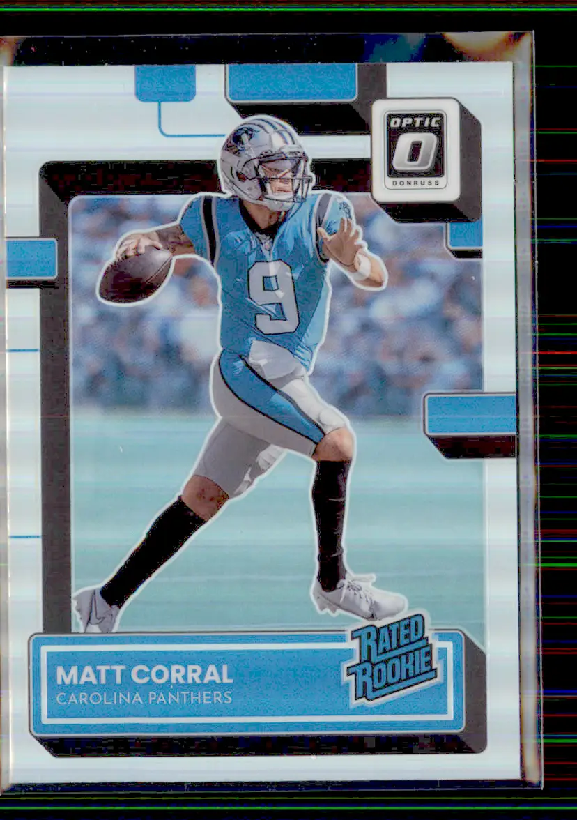 Matt Corral 2022 Donruss Optic Holo Silver #204 - Carolina Panthers - (130-339)