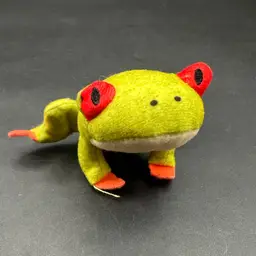 Red Eyed Tiny Tree Frog Plush, National Geographic, 3”L