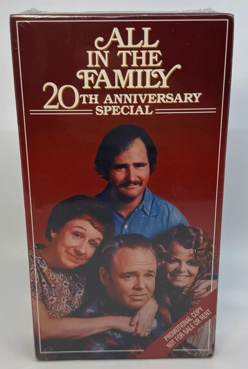 RARE SEALED All In The Family 20th Anniversary VHS Rob Reiner Promo Screener RIP