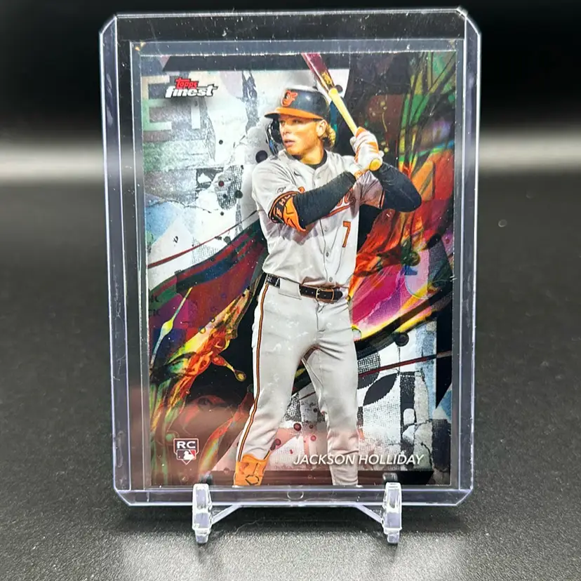 Jackson Holliday 2024 Topps Finest Common RC Baltimore Orioles