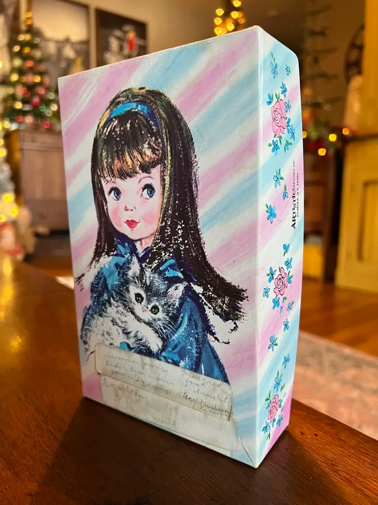 Vintage Card Box- Box Only