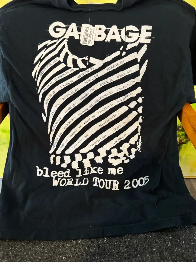 Garbage Tour Shirt 2005