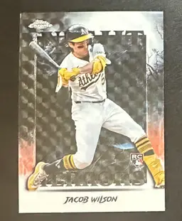 Jacob Wilson Topps Chrome Night Terrors (RC)