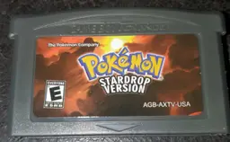 Pokemon Stardrop GBA ROM Hack Video Game Custom Gameboy Advance