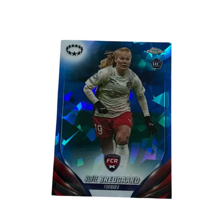 Sofie Bredgaard Fc Rosengaard Uwcl Sapphire Topps Chrome 2024 IV