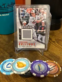 2025 Topps Series 1 Jackson Holiday Major League Material