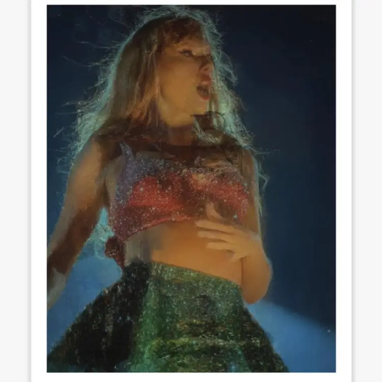 Taylor Swift Eras Tour Art Board Print 1989