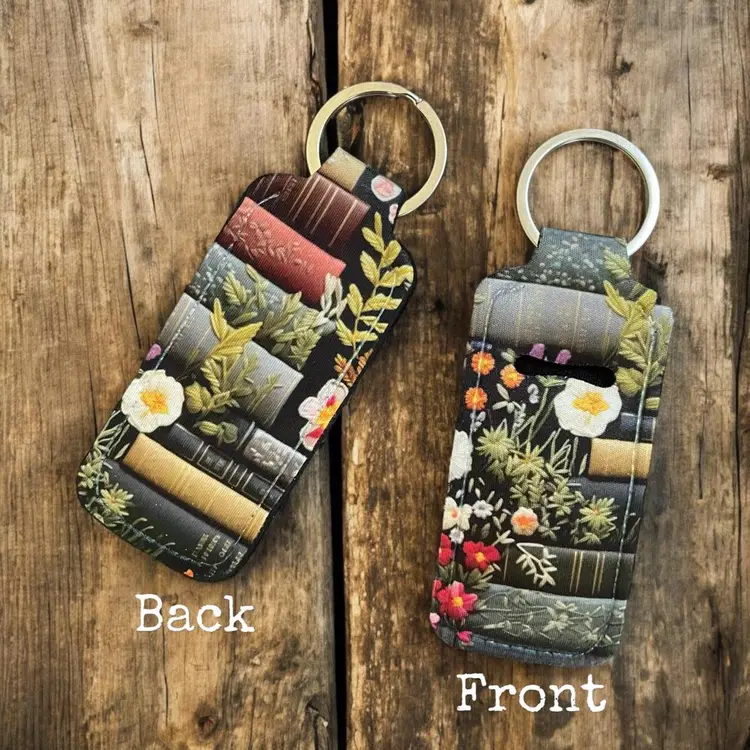 Bookish Chapstick Holders with handmade Chapstick included