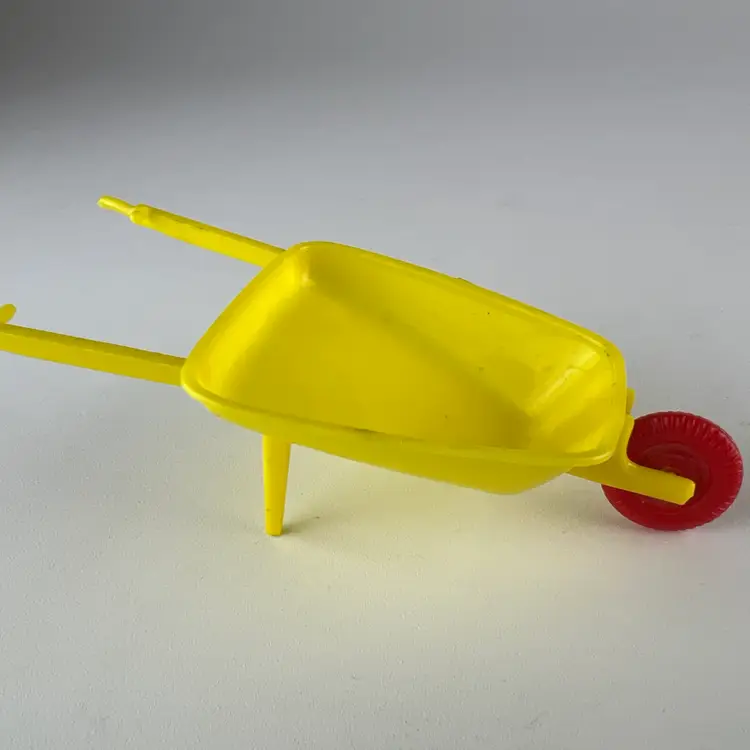 1950's Irwin Company Wheelbarrow With Red Wheel SIGNED