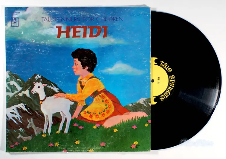 Tale Spinners For Children - Heidi (1965) Vinyl LP •PLAY-GRADED•