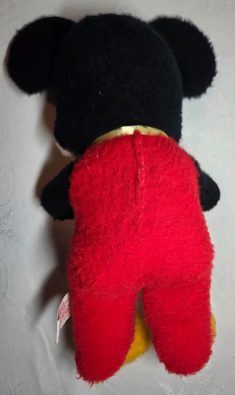 Vintage Mickey Mouse Plush Stuffed Toy 1960s Walt Disney California Stuffed Toys