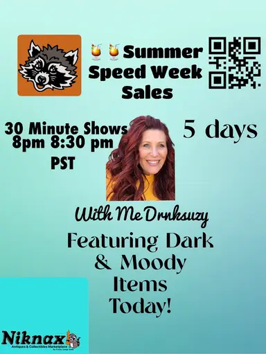 🍹🍹Summer Speed Week! 4 Nights In A Row Themed Shows ! Late Night 11pm Est Time! 