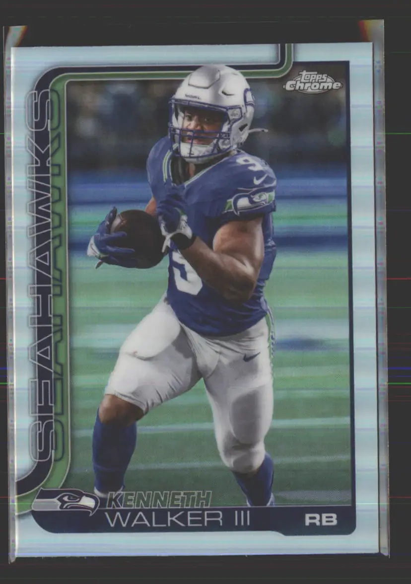 Kenneth Walker Iii 2025 Topps Chrome Refractor #276 - (142) - Seattle Seahawks