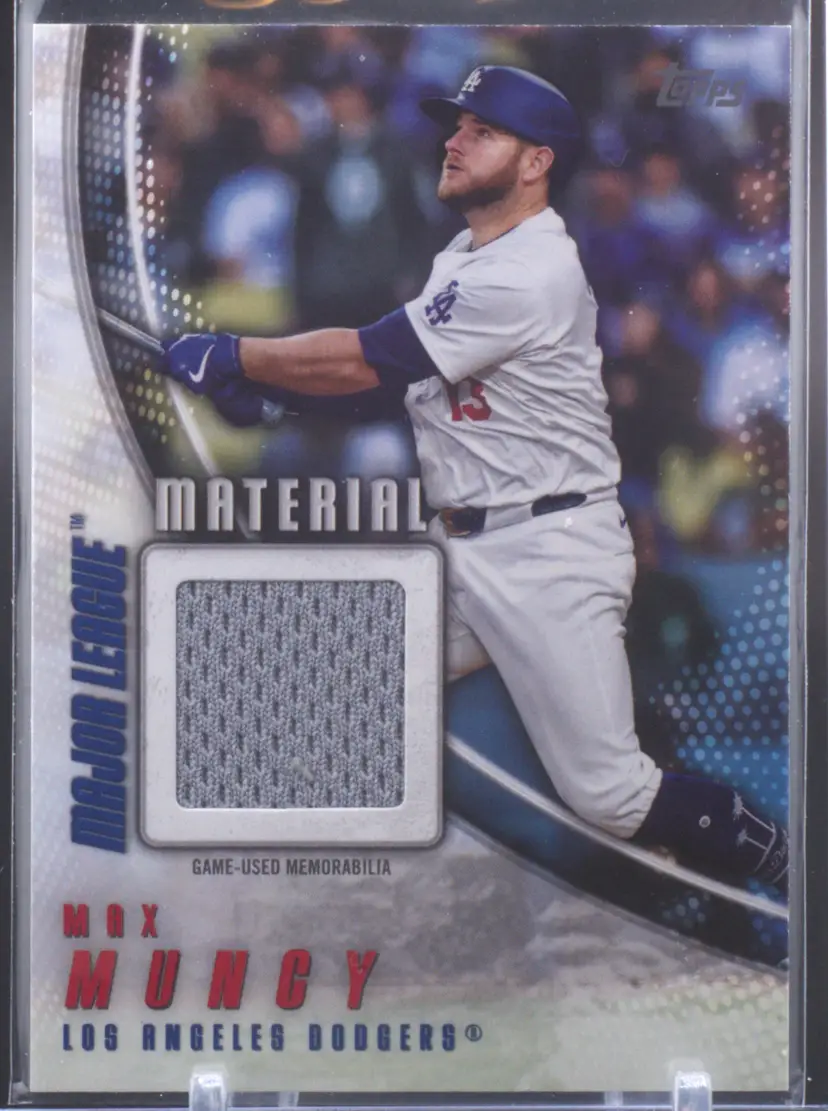 2025 Topps Major League Material Max Muncy
