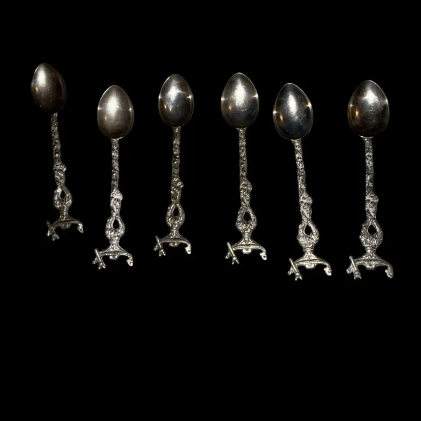 Demitasse Made In Italy, Spoons Set Of Six