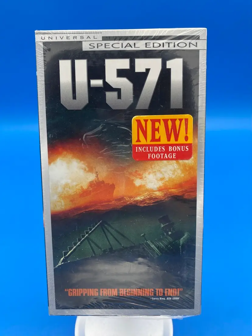U-571 Special Edition VHS Movie - Sealed - 2001 Universal