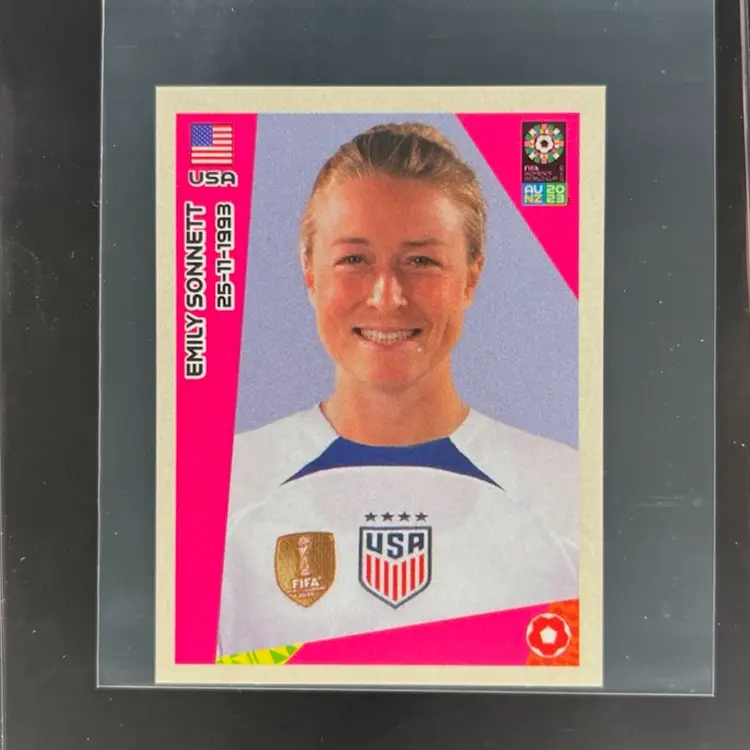 Emily Sonnett 2023 Panini Women’s World Cup Sticker USA Soccer Card