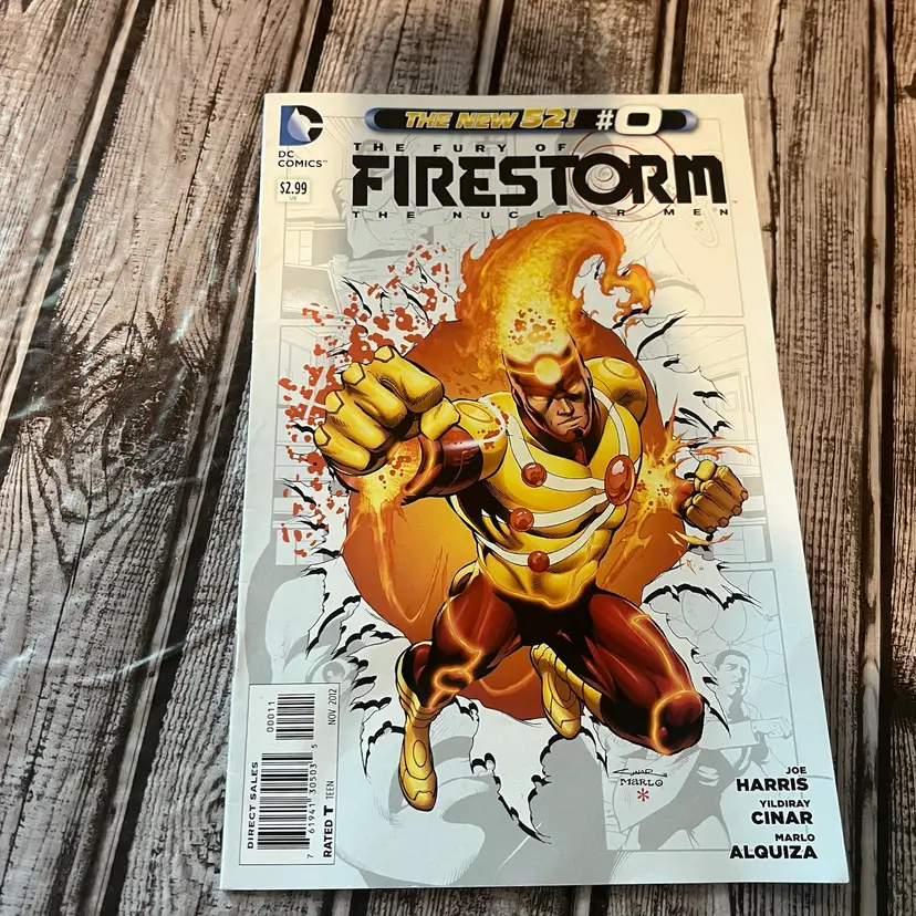 Fury of Firestorm: The Nuclear Men #0 NM+ 2012 New 52 DC Comics