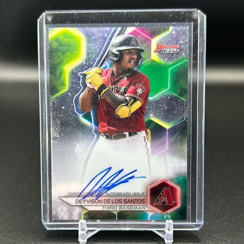 Deyvison De Los Santos 2023 Bowman’s Best Auto Miami Marlins