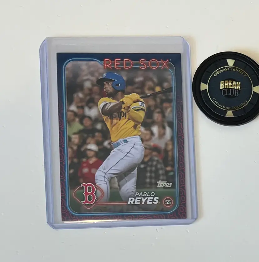 Pablo Reyes Team Border Match Boston Red Sox