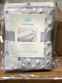 Cloud Island Changing pad cover New
